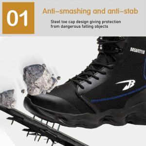 Steel Toe Work Shoes No 9991_10