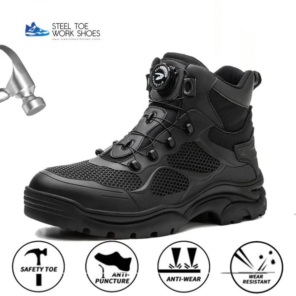 Steel Toe Work Shoes No.68688_1