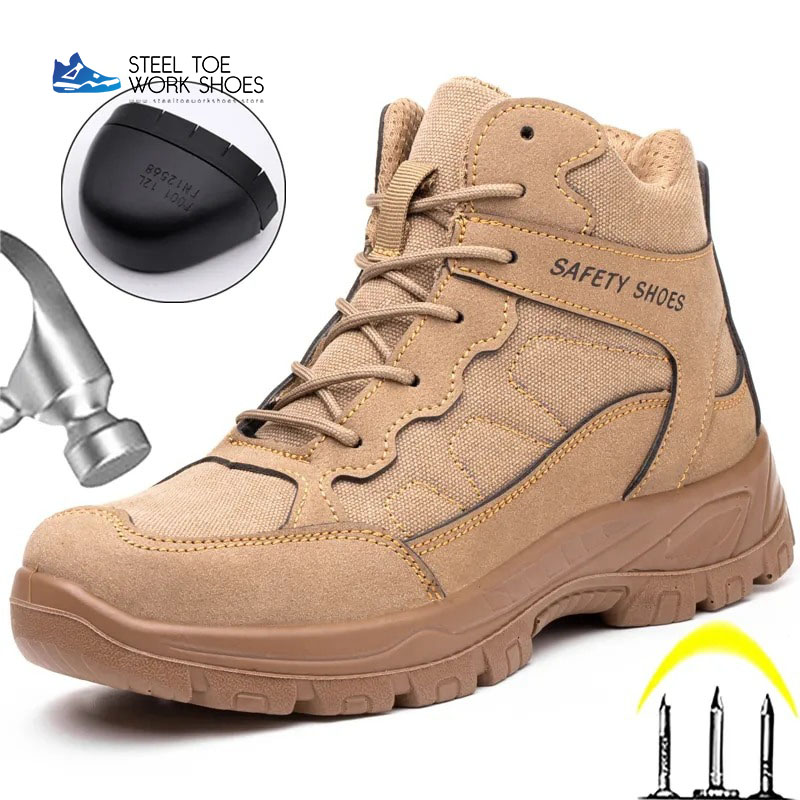 Steel Toe Work Shoes No.6866_01